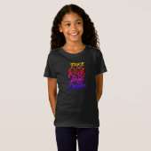 エレガントな子供用Tシャツ Tシャツ (正面フル)