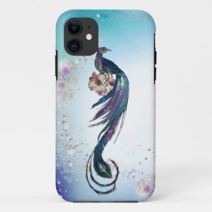 エレガントな孔雀のファンタジーの芸術のiPhone 5の場合 iPhone 11 ケース