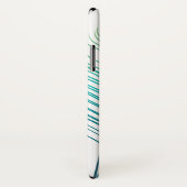 エレガントな孔雀ヴィンテージ モノグラム Case-Mate iPhoneケース (裏面/右)