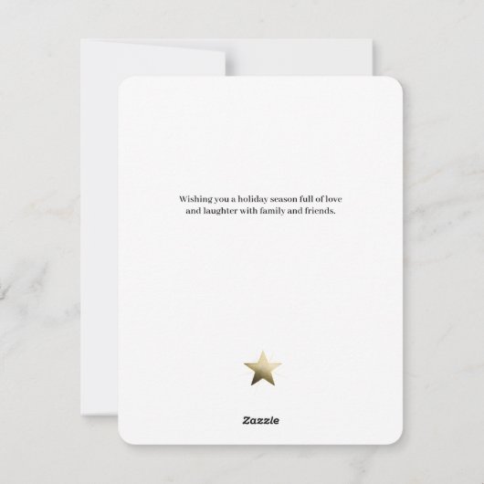 エレガントな季節の挨 シーズンカード (裏面)