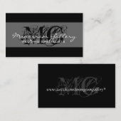 エレガントな専門のカスタマイズ可能な名刺 名刺 (正面/裏面)