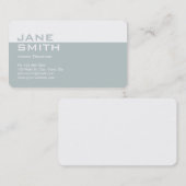 エレガントな専門のメーキャップアーティストの美容師 名刺 (正面/裏面)