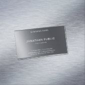 エレガントな専門の最小主義のデザインのモダン マグネット名刺 (インサイチュ)