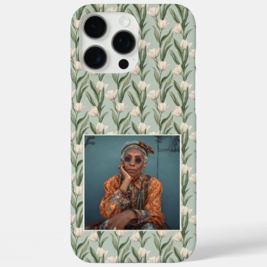 エレガントな彼女へのギフトチューリップカスタム Case-Mate iPhoneケース (裏面)