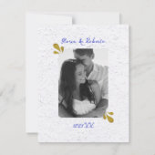 エレガントな愛の鳥　メキシカンウェディング 招待状 (裏面)