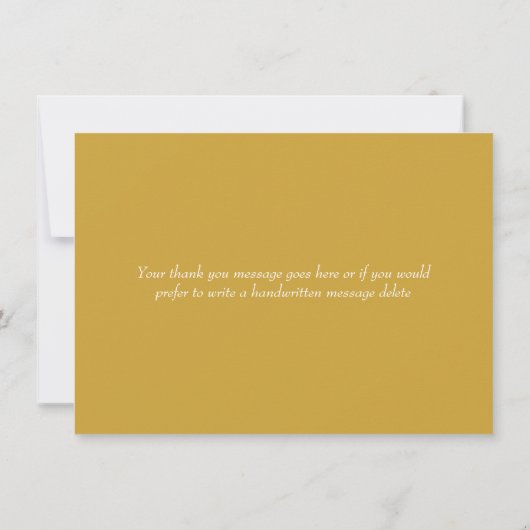 エレガントな手書きの感謝メッセージ 水彩ローズ フラワーリング サンキューカード (裏面)