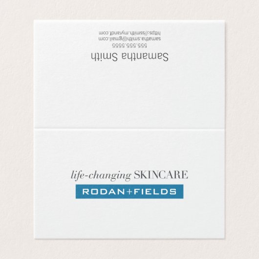 エレガントな折られたNotecards 名刺 (外部フラット)