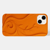 エレガントな抽象フラワー Case-Mate iPhoneケース (裏面 (横))