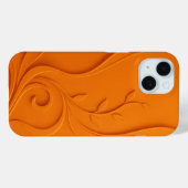 エレガントな抽象フラワー Case-Mate iPhoneケース (裏面 (横))