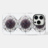 エレガントな抽象幾何学 – Apple iPhoneケース (裏面横)