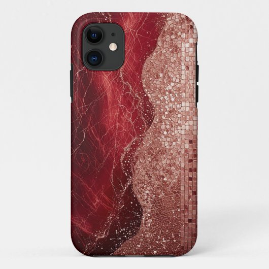 エレガントな抽象画 Case-Mate iPhoneケース (裏面)
