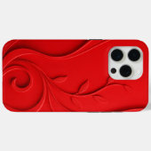 エレガントな抽象的フラワープレミアムスタイル Case-Mate iPhoneケース (裏面 (横))