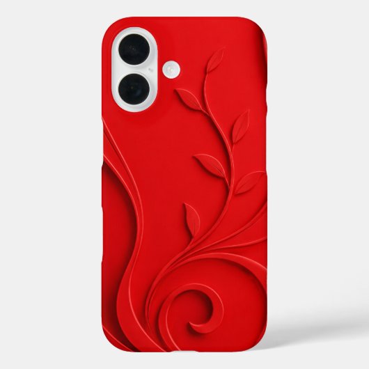 エレガントな抽象的フラワープレミアムスタイル Case-Mate iPhoneケース (裏面)