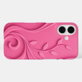 エレガントな抽象的フラワープレミアムスタイル Case-Mate iPhoneケース (裏面 (横))