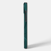 エレガントな抽象的フラワー柄の高級ケースメイト Case-Mate iPhoneケース (裏面 / 左)