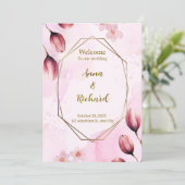 エレガントな招待状 招待状 (スタンド正面)