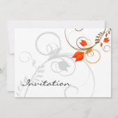 エレガントな招待状 招待状 (裏面)