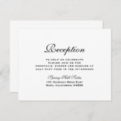 エレガントな挿入物カード エンクロージャーカード (正面/裏面)