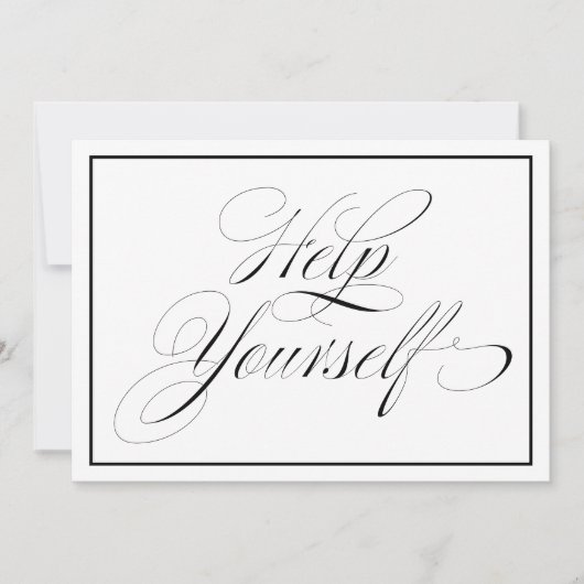 エレガントな救済ウェディング自身署名 (正面)