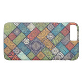 エレガントな斜めの花柄は|の電話箱をタイルを張ります Case-Mate iPhoneケース (裏面(横))