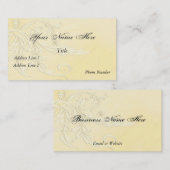 エレガントな新しいのフルーアの名刺 名刺 (正面/裏面)