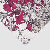 エレガントな新しいの芸術のヴィンテージの花の絵画 薄葉紙 (詳細)