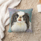 エレガントな日本語Chin クッション (ブランケット)