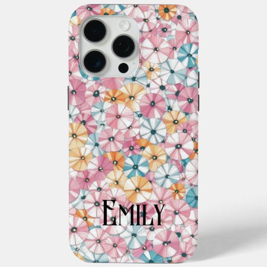 エレガントな明るいパステルカラーの春の花 #7 Case-Mate iPhoneケース (裏面)