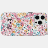 エレガントな明るいパステルカラーの春の花 #7 Case-Mate iPhoneケース (裏面 (横))