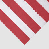 エレガントな明るい赤と白のストライプ柄 薄葉紙 (詳細)