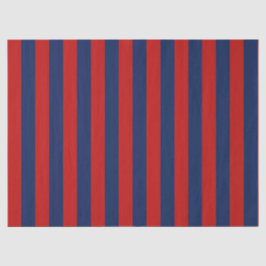 エレガントな明るい青と赤のストライプ模様 薄葉紙