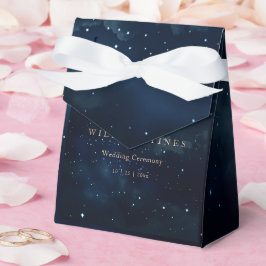 エレガントな星空の結婚式 天空のウェディング フェイバーボックス