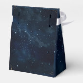 エレガントな星空の結婚式 天空のウェディング フェイバーボックス (裏面サイド)