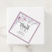 エレガントな春の花のブライズシャワー フェイバータグ (インサイチュ)