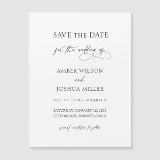エレガントな書道結婚式の日付を保存