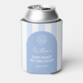 エレガントな最後の乾杯 バチェロレッテパーティーの景品 缶クーラー (缶裏面)