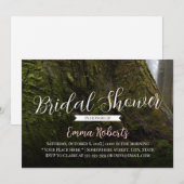 エレガントな木の根のブライズシャワー招待状 招待状 (正面/裏面)