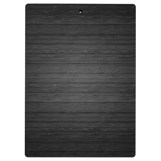 エレガントな木の背景のモダン クリップボード (裏面)