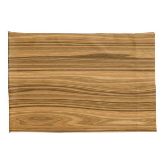 エレガントな木製の穀物のスタイル 枕カバー (裏面-右)