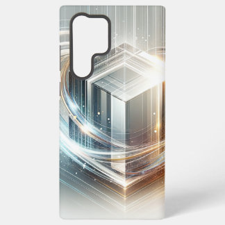 エレガントな未来的ガラス様スマホケース SAMSUNG GALAXY S22 ULTRAケース