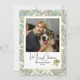 エレガントな植物写真 ヴィンテージ クリスマス シャンパン