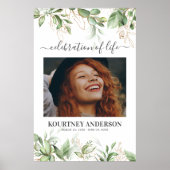 エレガントな植物学メモリアル ポスター (正面)