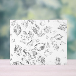 エレガントな植物画ファイルフォルダーセット アクリルサイン