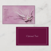 エレガントな植物相 名刺 (正面/裏面)