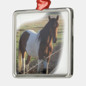 エレガントな正方形の飾り金具 メタルオーナメント (左)