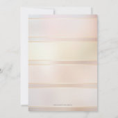 エレガントな母の日のお茶会招待状 招待状 (裏面)