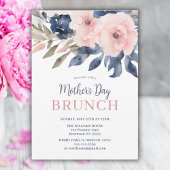 エレガントな母の日のブランチ 招待状