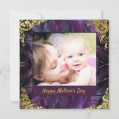 エレガントな母の日 シーズンカード (正面)