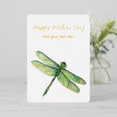 エレガントな母の日 箔シーズンカード (立ち正面)