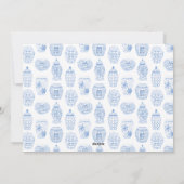 エレガントな水彩クリスマス シトラス クレスト フォト シーズンカード (裏面)